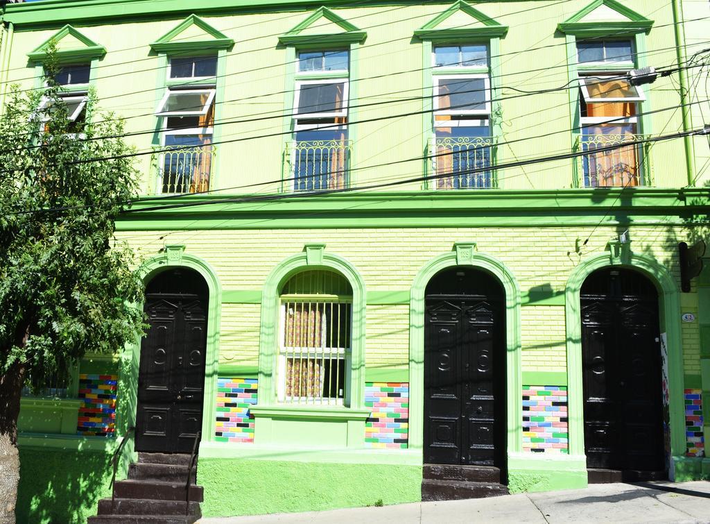 Hostel La Casa Piola Valparaíso Exterior foto