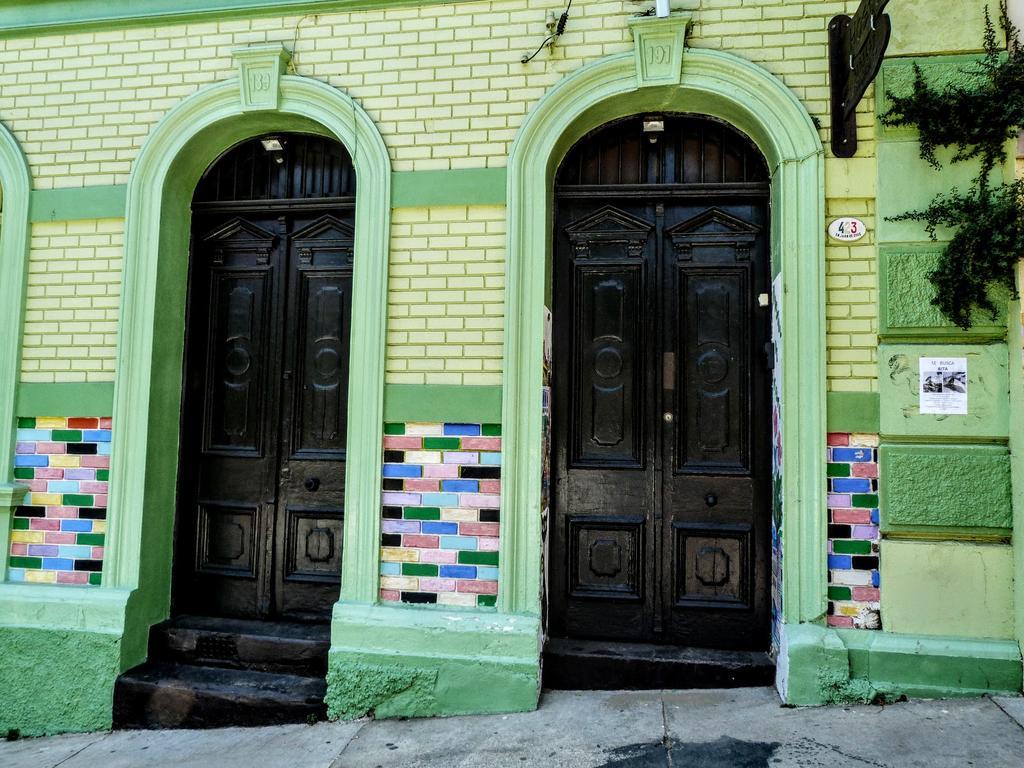 Hostel La Casa Piola Valparaíso Exterior foto